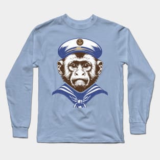 Sailor Capuchin Long Sleeve T-Shirt